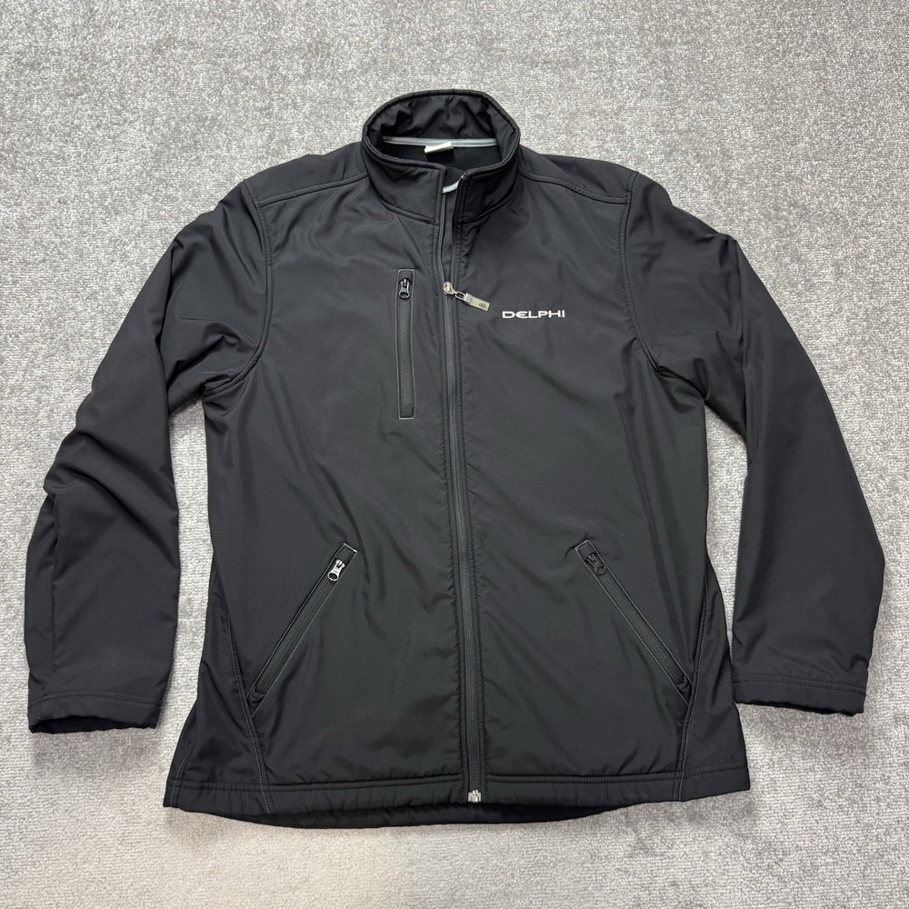 Delphi Racing Embroidered Black Alo Jacket Size XL